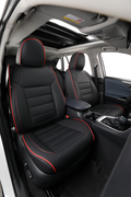 2nd Gen STAR5 Premium Seat Covers – Full Set for 5-Seater Sedans, SUVs & Trucks (Sporty Black)