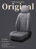 STAR5 Original Series Seat Covers (1st Gen) – Full Set for 5-Seater Sedans, SUVs & Trucks (Steel Gray)