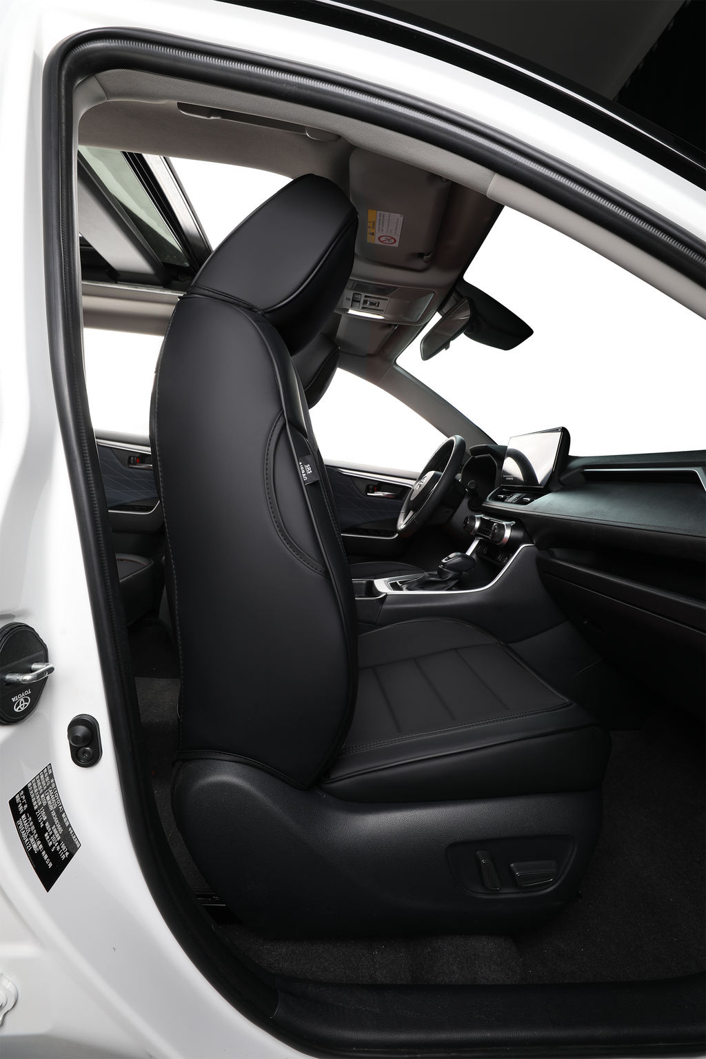 2nd Gen STAR5 Premium Seat Covers – Full Set for 5-Seater Sedans, SUVs & Trucks (Black)