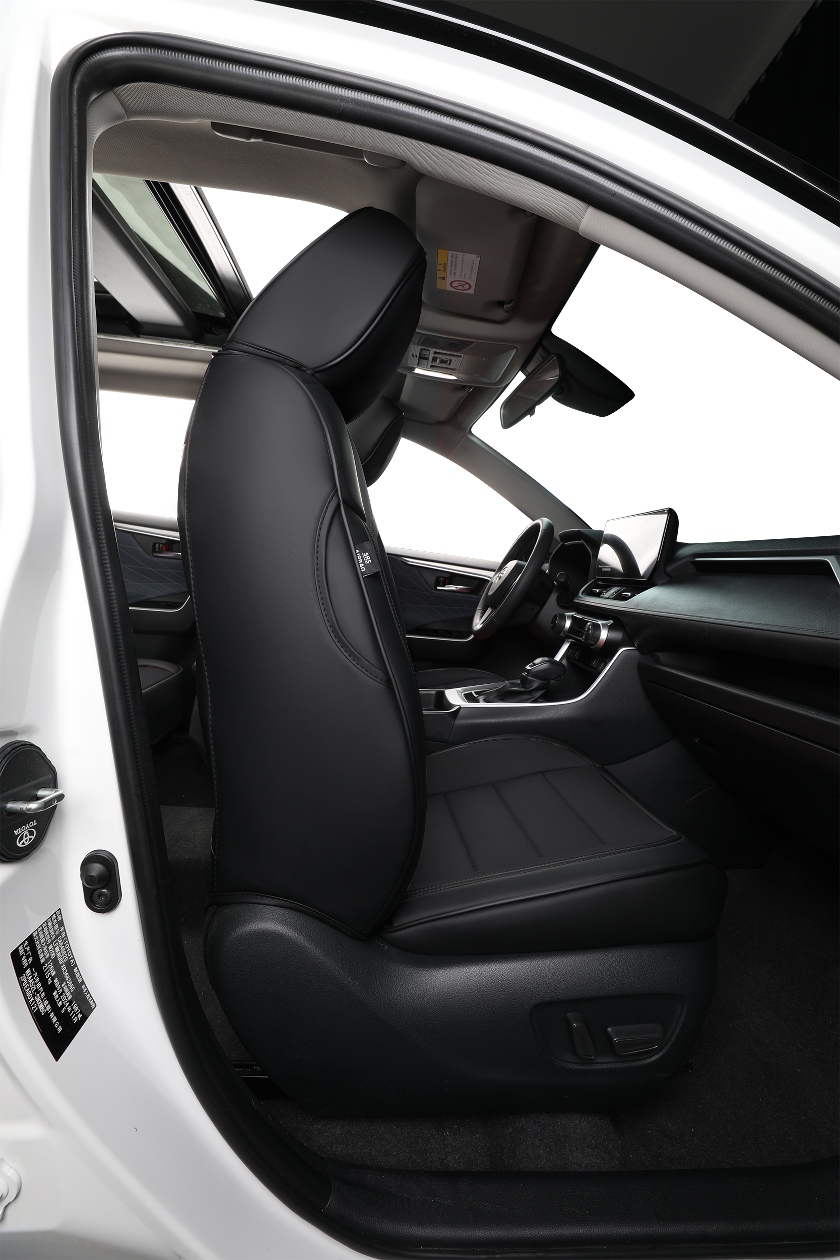 2nd Gen STAR5 Premium Seat Covers – Full Set for 5-Seater Sedans, SUVs & Trucks (Black)