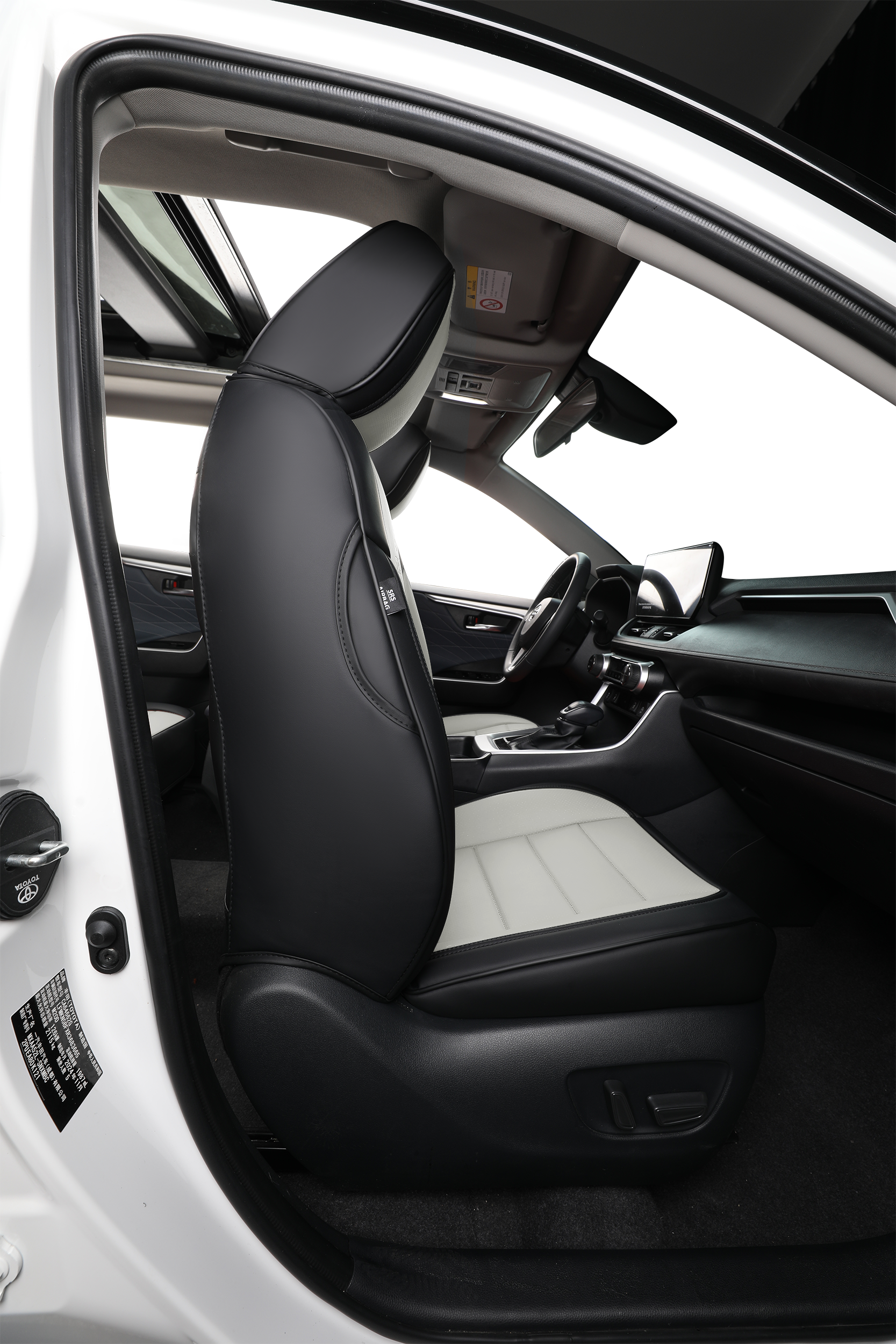 2nd Gen STAR5 Premium Seat Covers – Full Set for 5-Seater Sedans, SUVs & Trucks (Cloud Gray)
