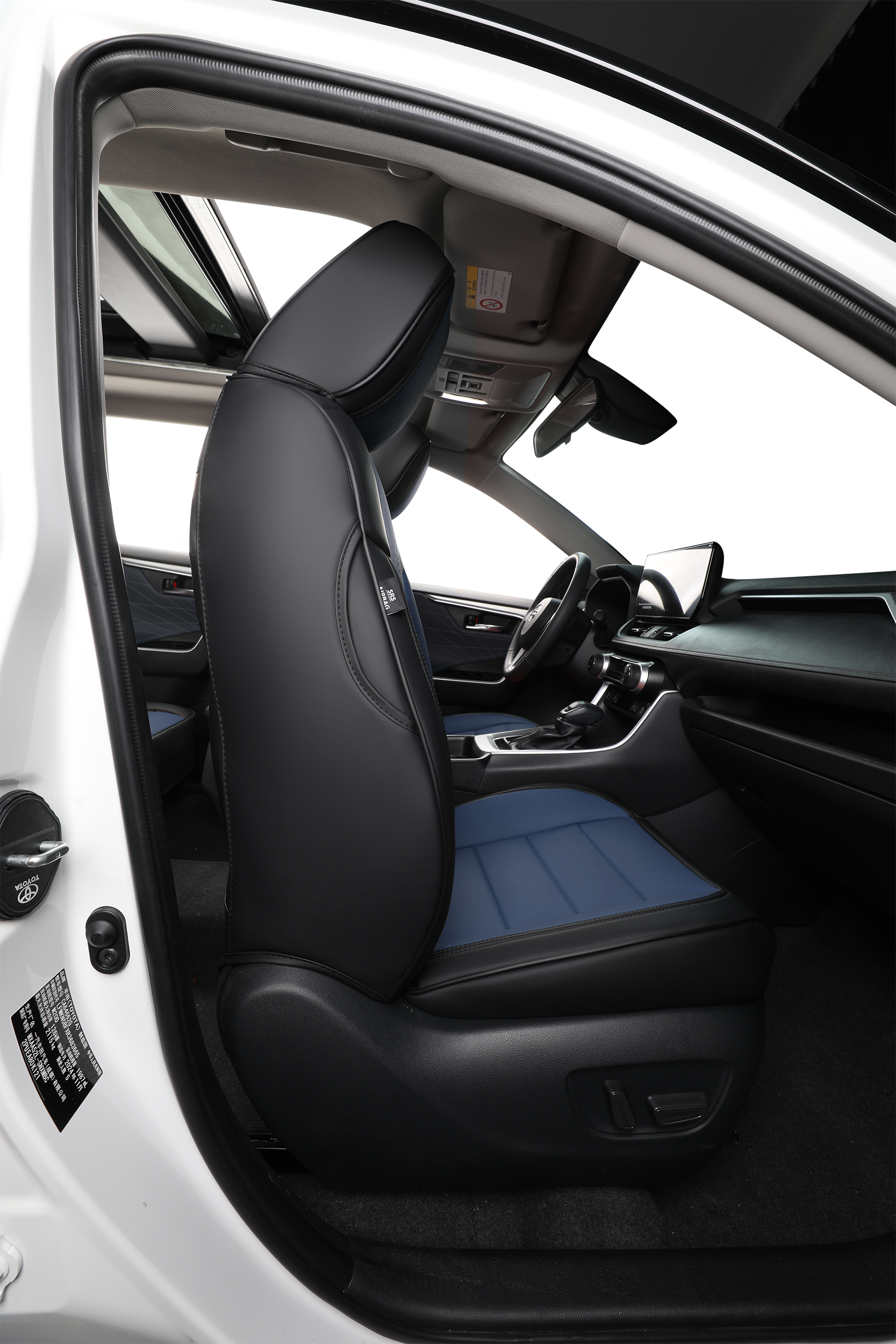 2nd Gen STAR5 Premium Seat Covers – Full Set for 5-Seater Sedans, SUVs & Trucks (Navy)