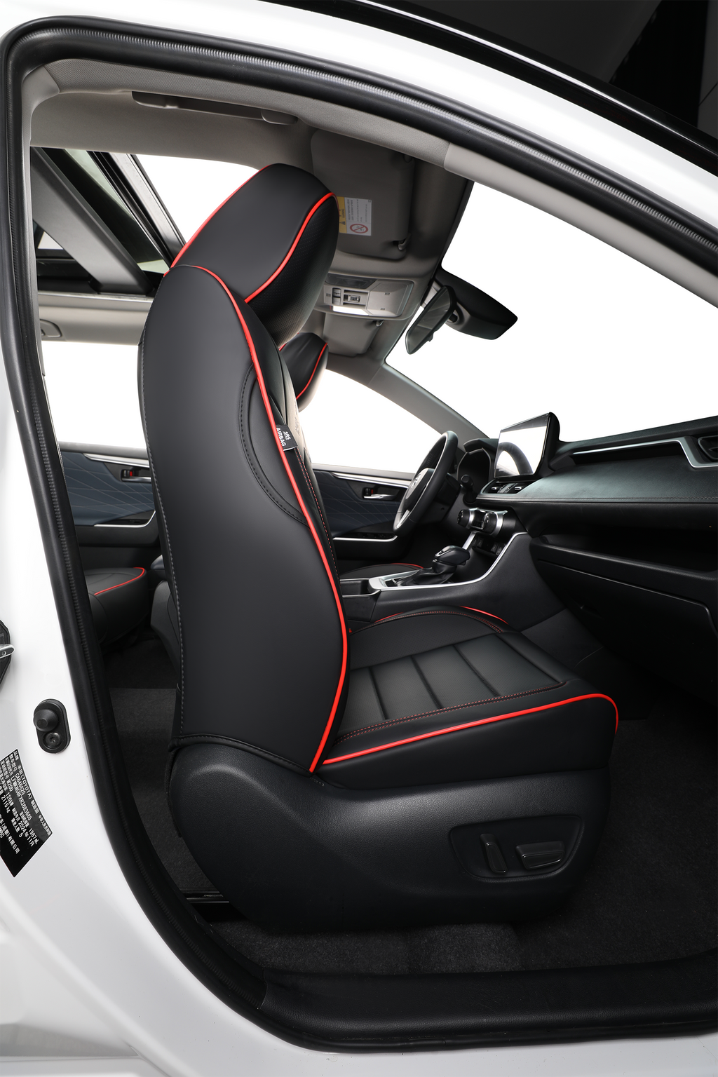 2nd Gen STAR5 Premium Seat Covers – Full Set for 5-Seater Sedans, SUVs & Trucks (Sporty Black)