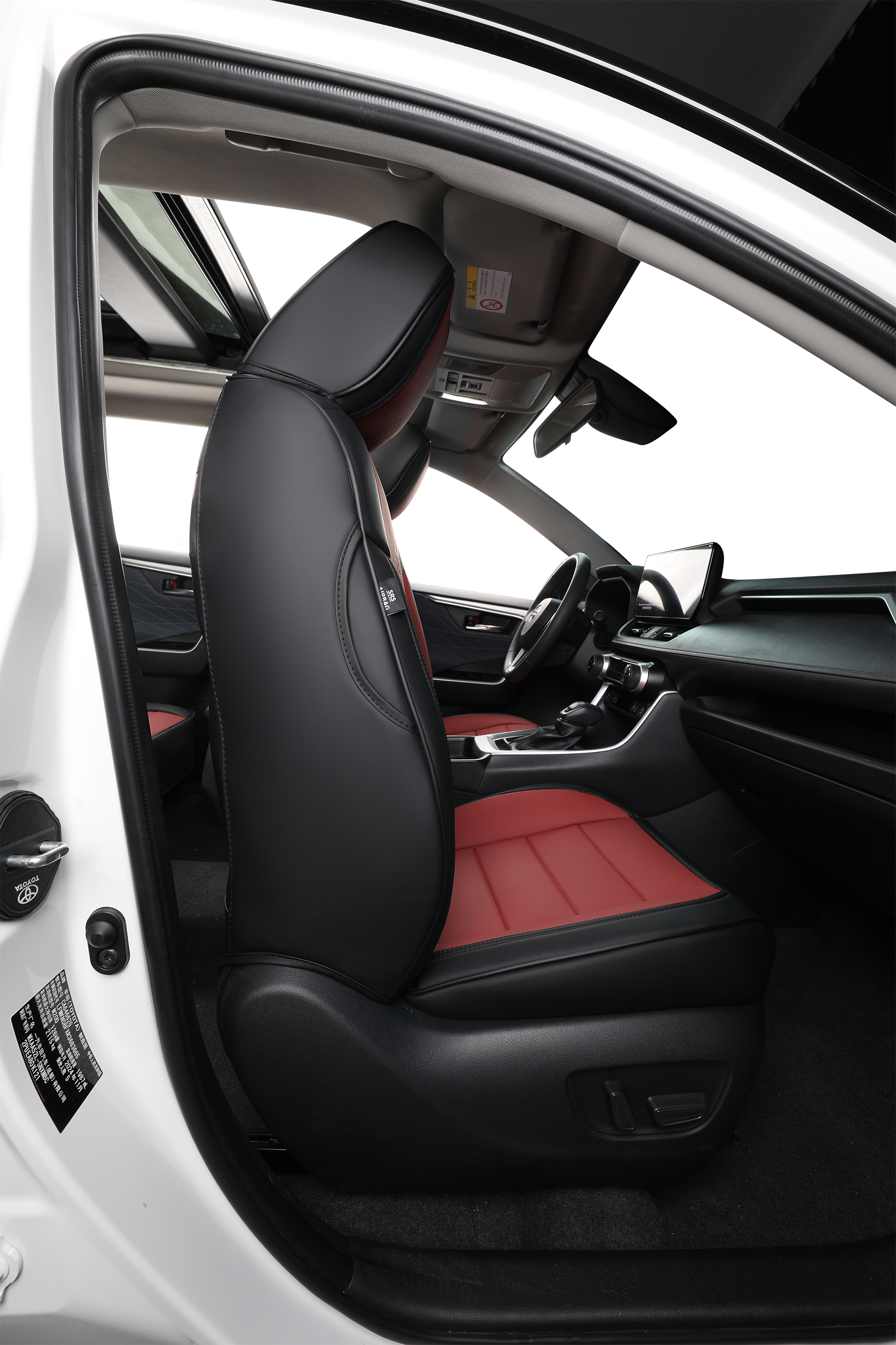 2nd Gen STAR5 Premium Seat Covers – Full Set for 5-Seater Sedans, SUVs & Trucks (Maroon)