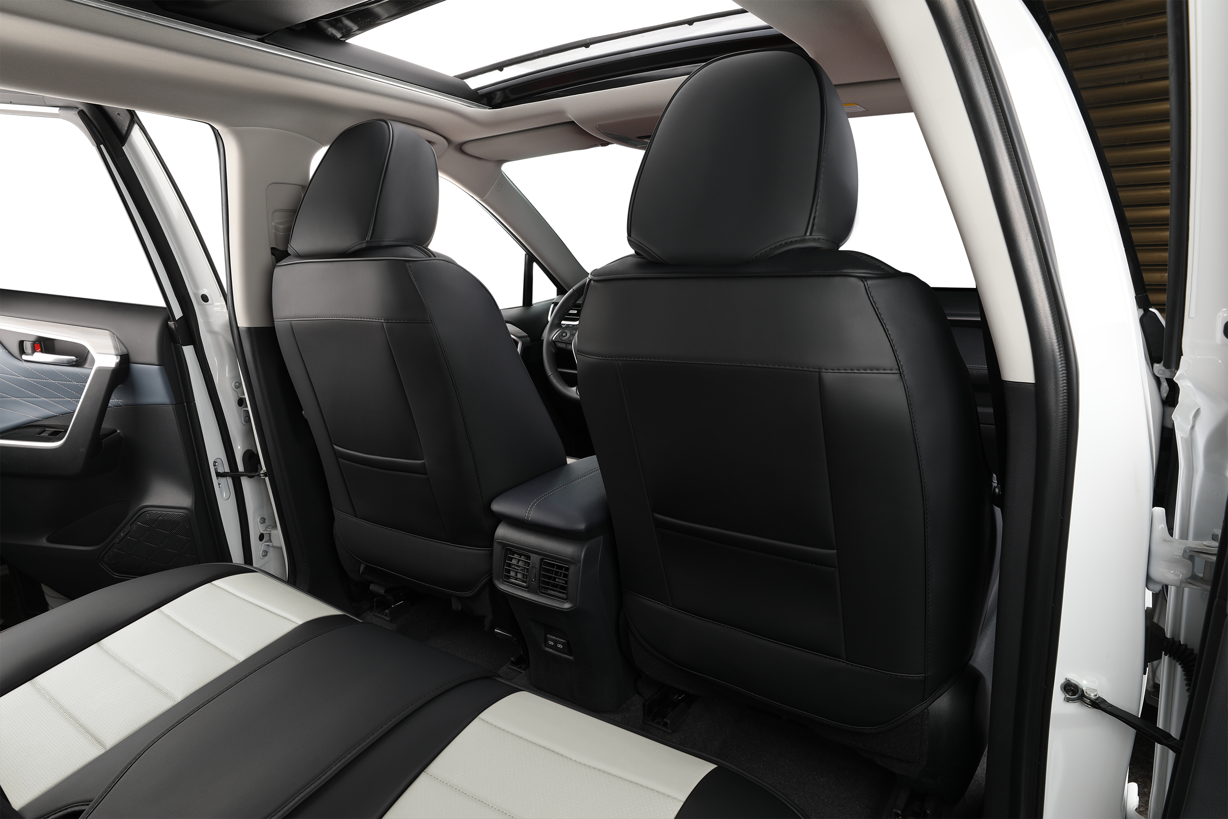 2nd Gen STAR5 Premium Seat Covers – Full Set for 5-Seater Sedans, SUVs & Trucks (Cloud Gray)