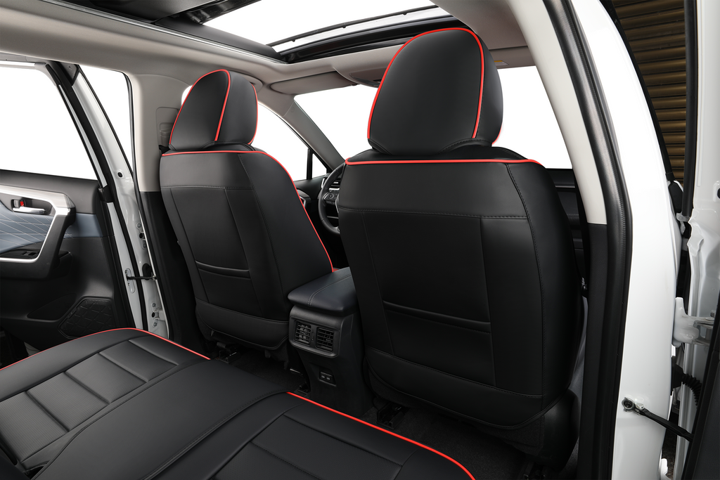 2nd Gen STAR5 Premium Seat Covers – Full Set for 5-Seater Sedans, SUVs & Trucks (Sporty Black)