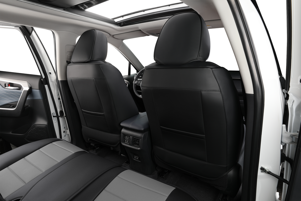 2nd Gen STAR5 Premium Seat Covers – Full Set for 5-Seater Sedans, SUVs & Trucks (Steel Gray)