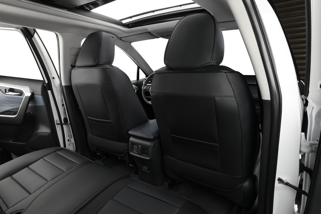 2nd Gen STAR5 Premium Seat Covers – Full Set for 5-Seater Sedans, SUVs & Trucks (Black)