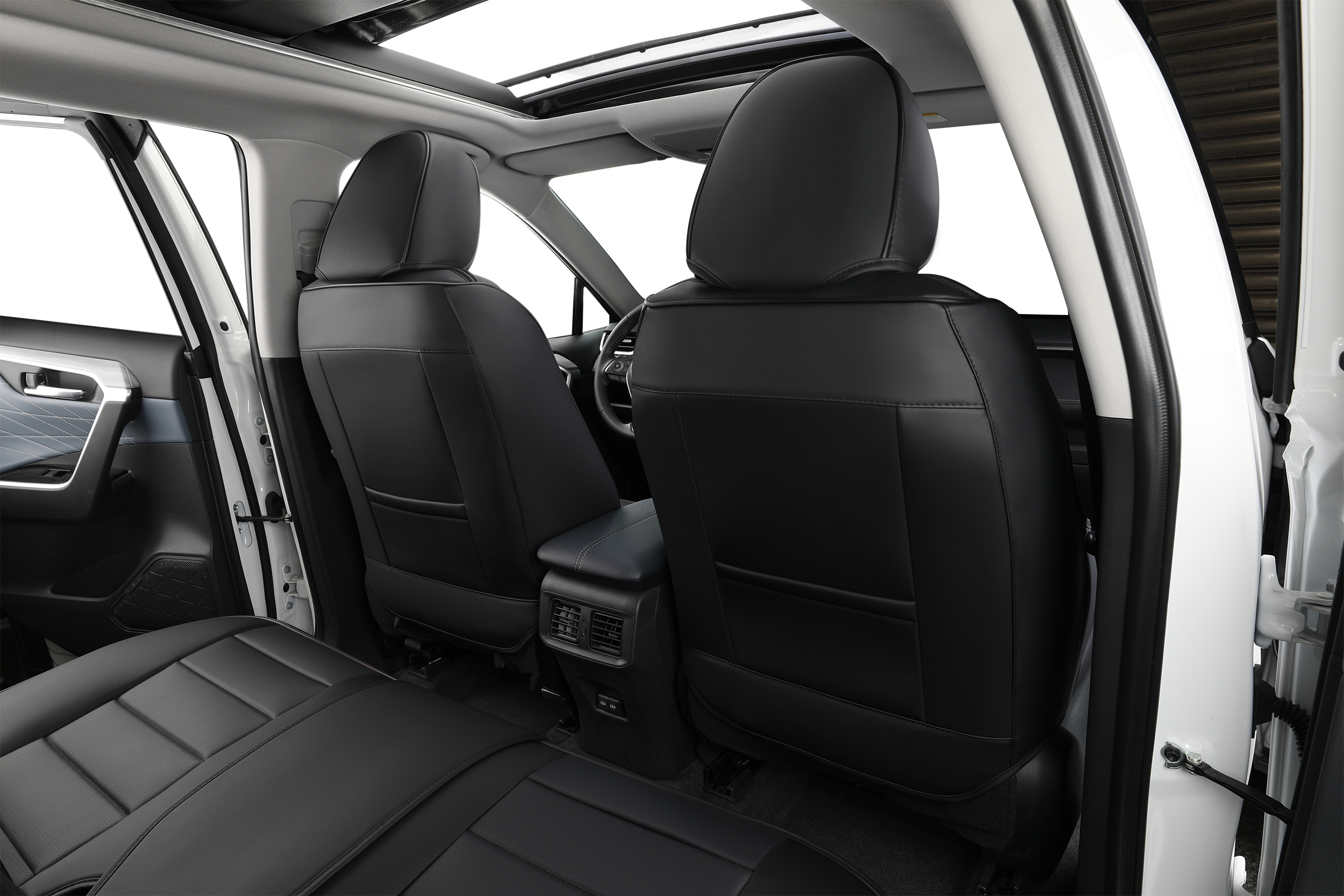 2nd Gen STAR5 Premium Seat Covers – Full Set for 5-Seater Sedans, SUVs & Trucks (Black)