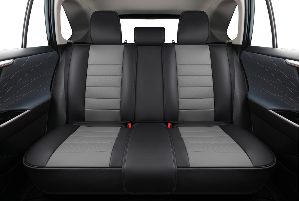 2nd Gen STAR5 Premium Seat Covers – Full Set for 5-Seater Sedans, SUVs & Trucks (Steel Gray)
