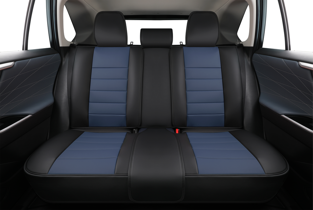 2nd Gen STAR5 Premium Seat Covers – Full Set for 5-Seater Sedans, SUVs & Trucks (Navy)