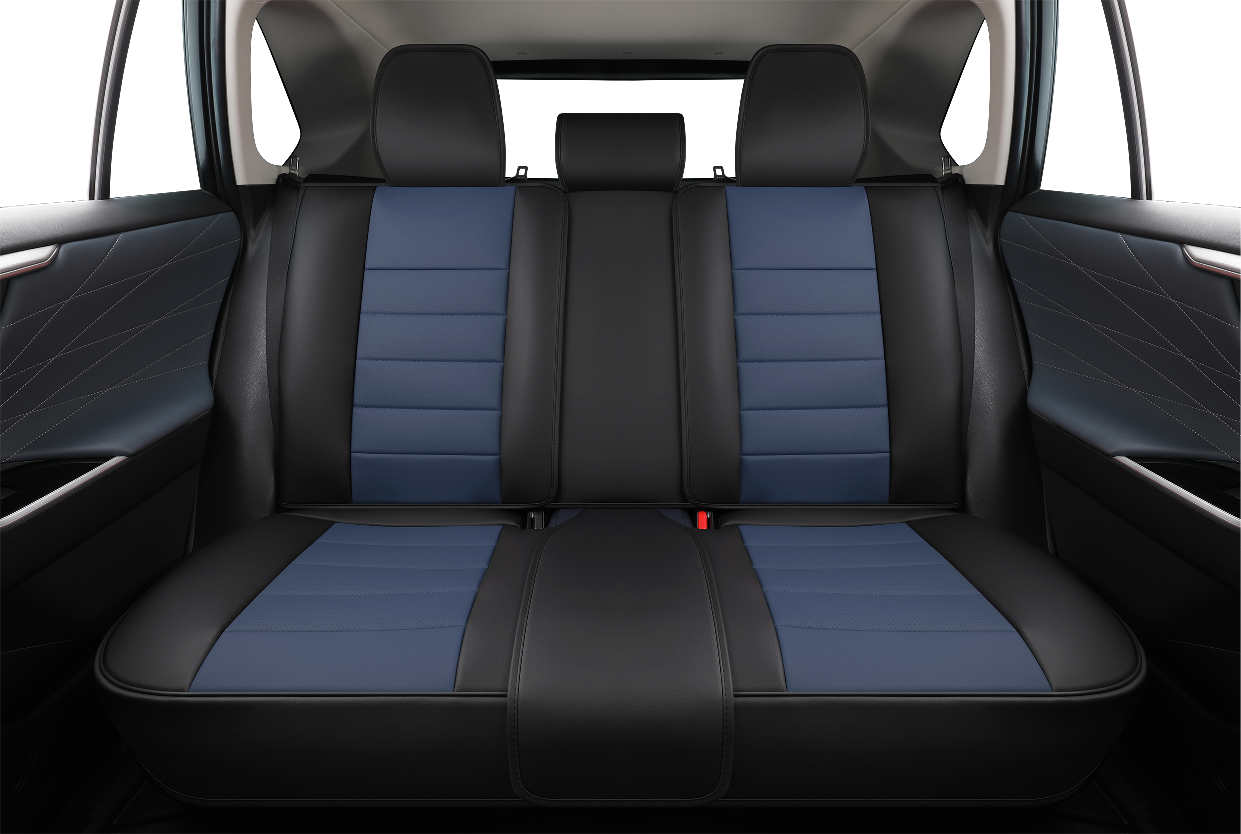 2nd Gen STAR5 Premium Seat Covers – Full Set for 5-Seater Sedans, SUVs & Trucks (Navy)