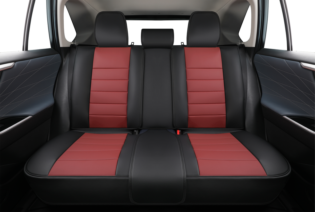 2nd Gen STAR5 Premium Seat Covers – Full Set for 5-Seater Sedans, SUVs & Trucks (Maroon)