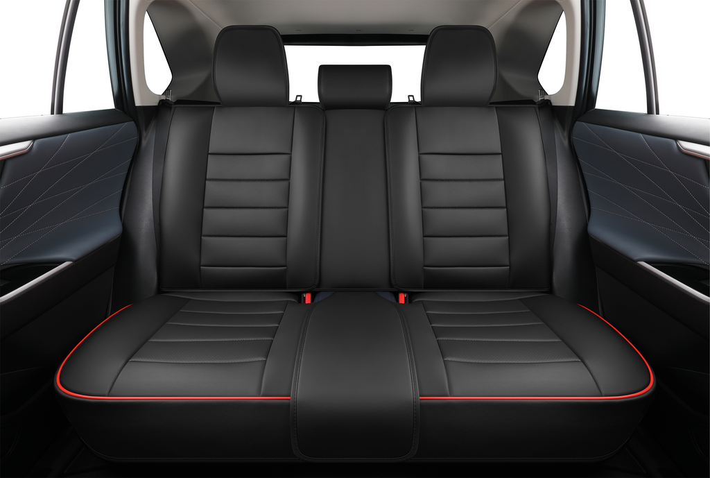 2nd Gen STAR5 Premium Seat Covers – Full Set for 5-Seater Sedans, SUVs & Trucks (Sporty Black)