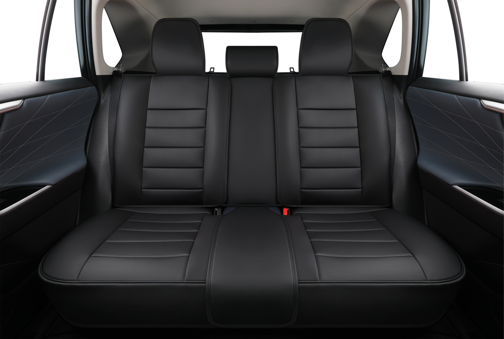 2nd Gen STAR5 Premium Seat Covers – Full Set for 5-Seater Sedans, SUVs & Trucks (Black)