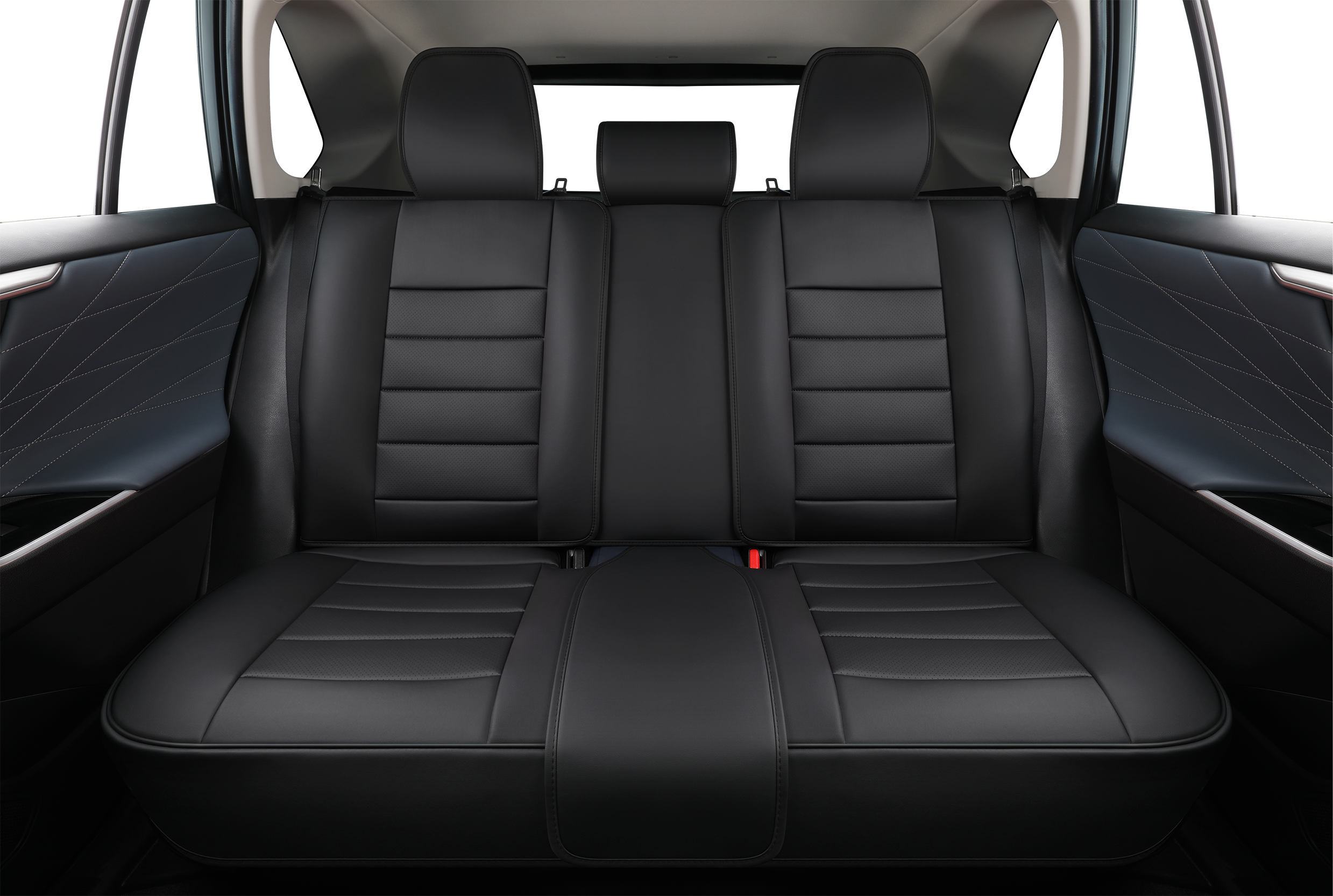 2nd Gen STAR5 Premium Seat Covers – Full Set for 5-Seater Sedans, SUVs & Trucks (Black)