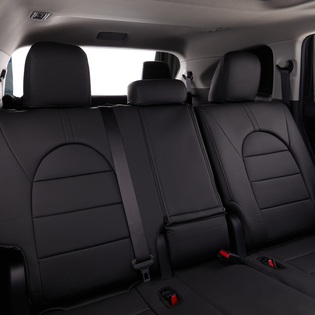 STAR5 Premium Custom Series Seat Covers for 2020–2026 Toyota Highlander 8-Passenger – Full 3-Row Set
