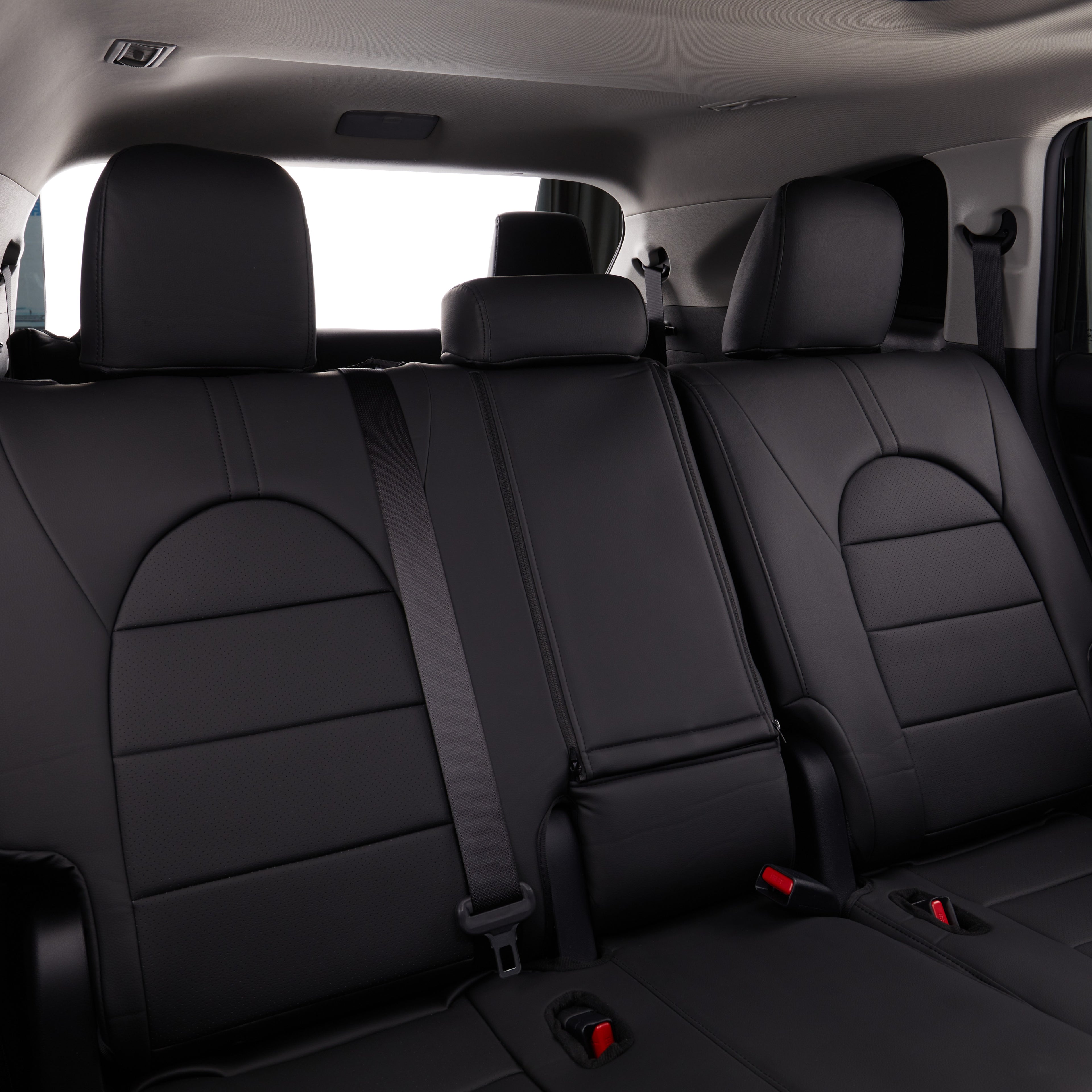 STAR5 Premium Custom Series Seat Covers for 2020–2026 Toyota Highlander 8-Passenger – Full 3-Row Set