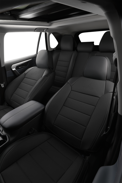 2nd Gen STAR5 Premium Seat Covers – Full Set for 5-Seater Sedans, SUVs & Trucks (Black)