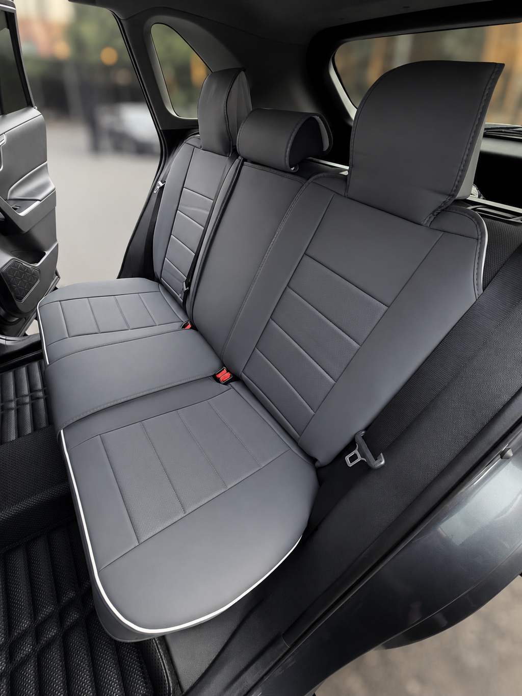 STAR5 Original Series Seat Covers (1st Gen) – Full Set for 5-Seater Sedans, SUVs & Trucks (Steel Gray)