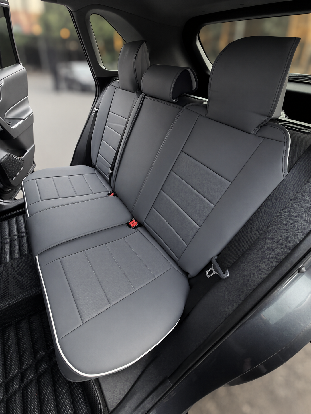 STAR5 Original Series Seat Covers (1st Gen) – Full Set for 5-Seater Sedans, SUVs & Trucks (Steel Gray)