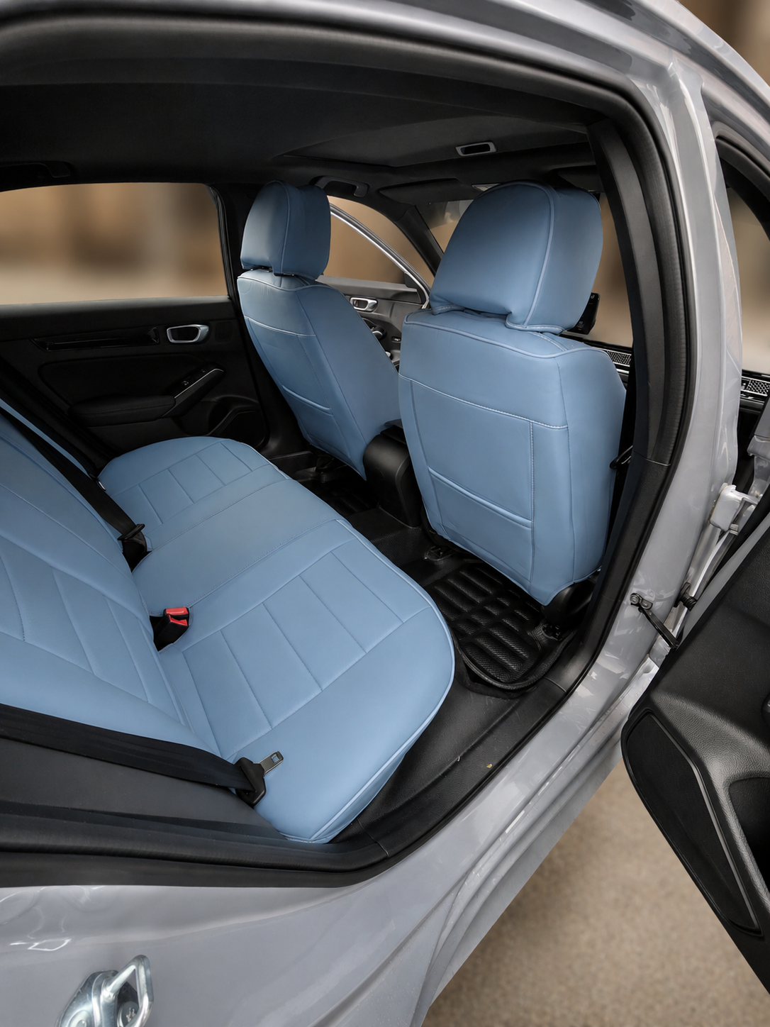 STAR5 Original Series Seat Covers (1st Gen) – Full Set for 5-Seater Sedans, SUVs & Trucks (Ice Blue)
