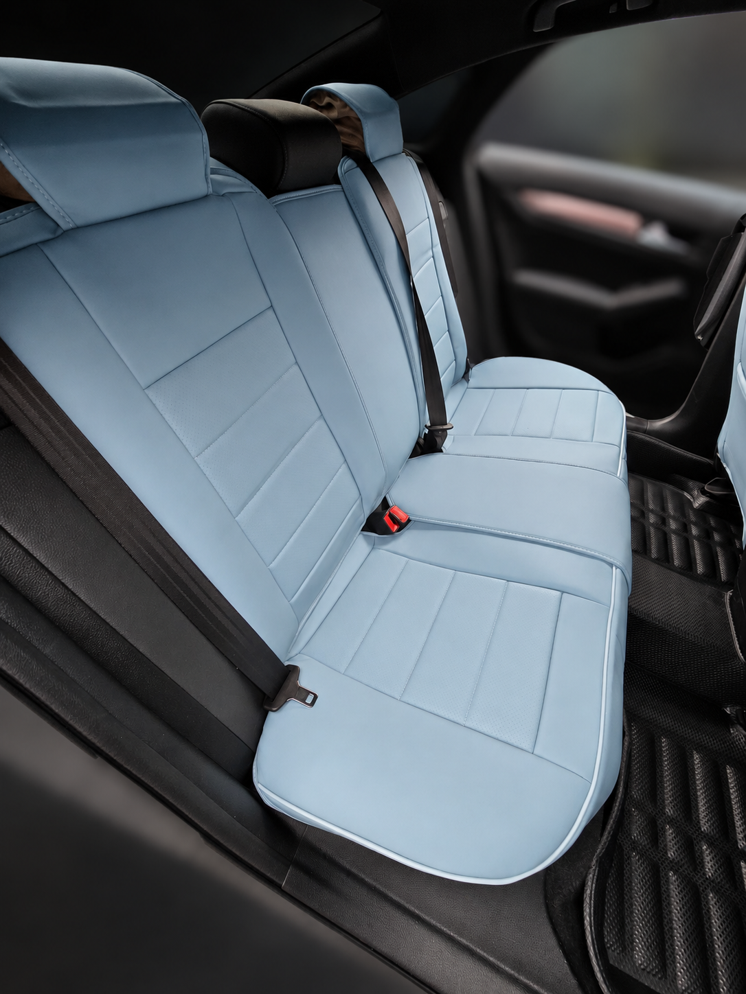 STAR5 Original Series Seat Covers (1st Gen) – Full Set for 5-Seater Sedans, SUVs & Trucks (Ice Blue)