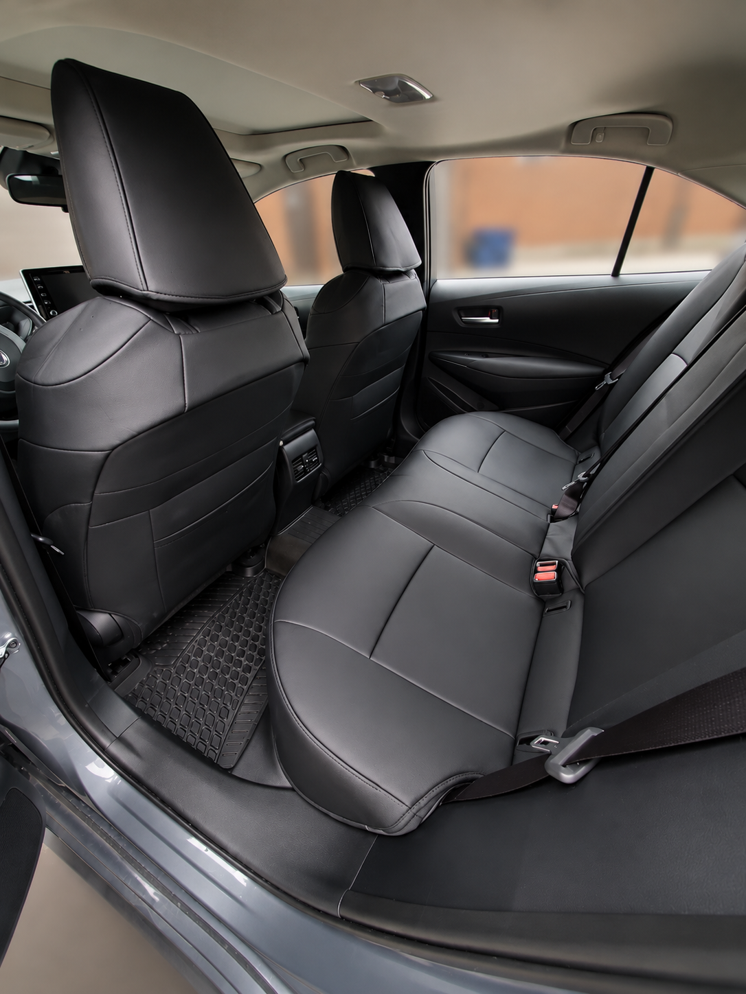 STAR5 Custom-Fit Seat Covers for 2020–2026 Toyota Corolla Gas Sedan – Full 5-Seat Set (Black)