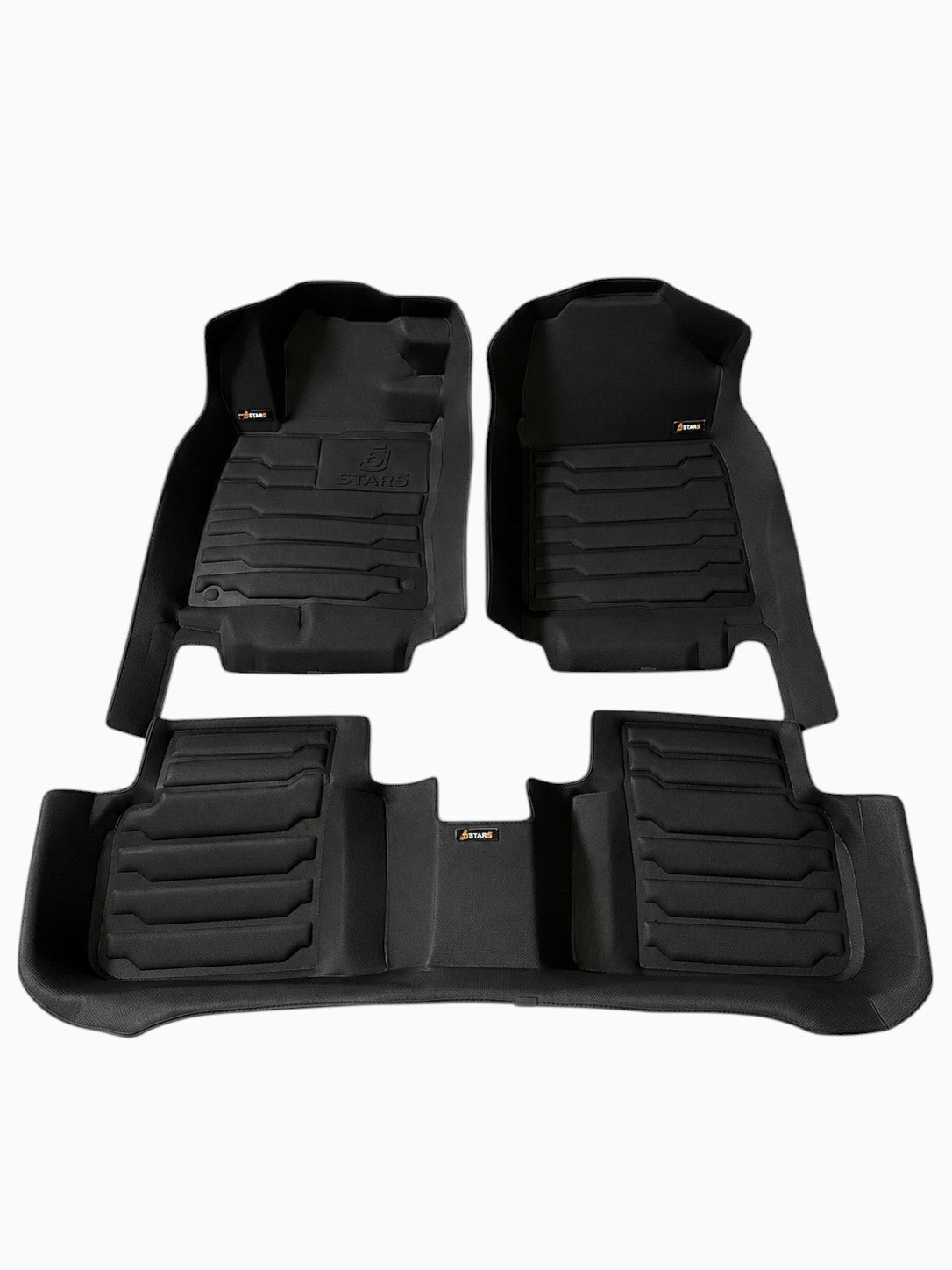 STAR5 2nd Gen MAX Custom-Fit All-Weather Floor Mats for 2018–2025 Honda Civic Sedan & Hatchback