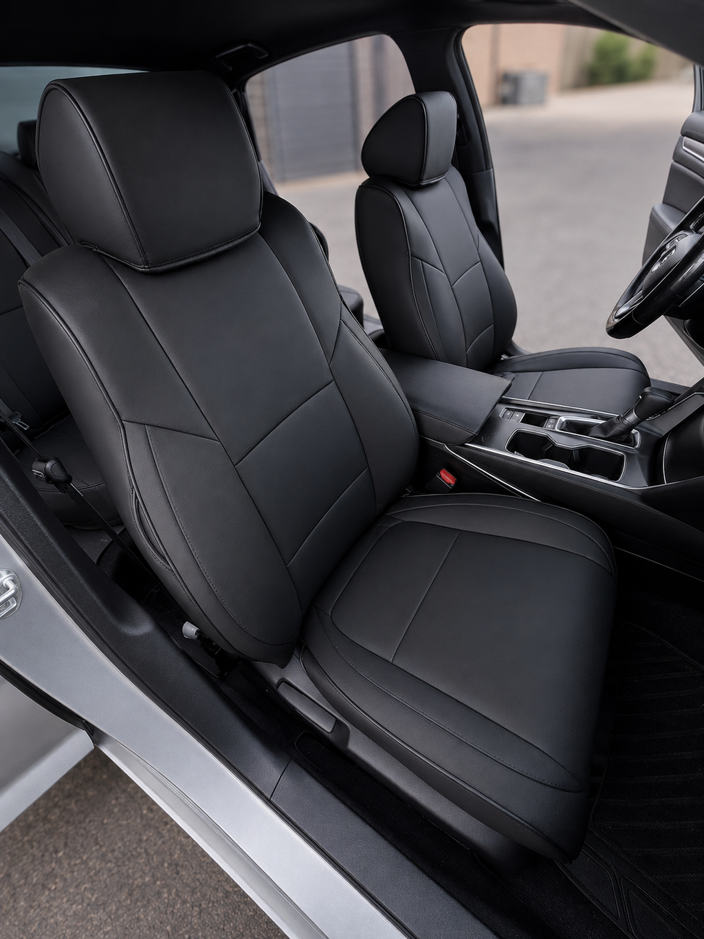 STAR5 Custom-Fit Seat Covers for 2018–2022 Honda Accord – Full 5-Seat Set (Black)