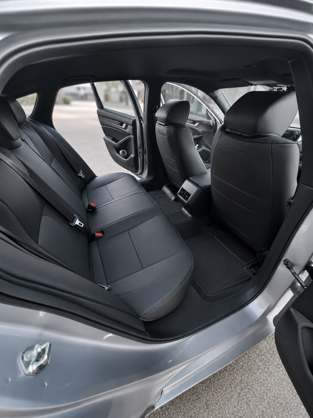 STAR5 Custom-Fit Seat Covers for 2018–2022 Honda Accord – Full 5-Seat Set (Black)