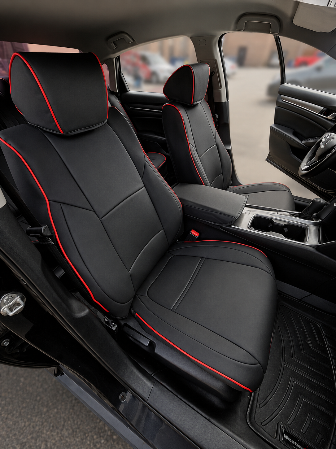 STAR5 Custom-Fit Seat Covers for 2018–2022 Honda Accord – Full 5-Seat Set (Sporty)