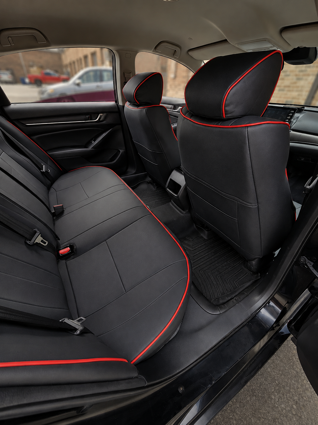 STAR5 Custom-Fit Seat Covers for 2018–2022 Honda Accord – Full 5-Seat Set (Sporty)