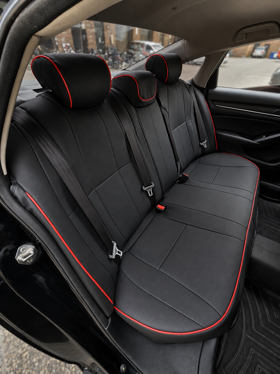STAR5 Custom-Fit Seat Covers for 2018–2022 Honda Accord – Full 5-Seat Set (Sporty)
