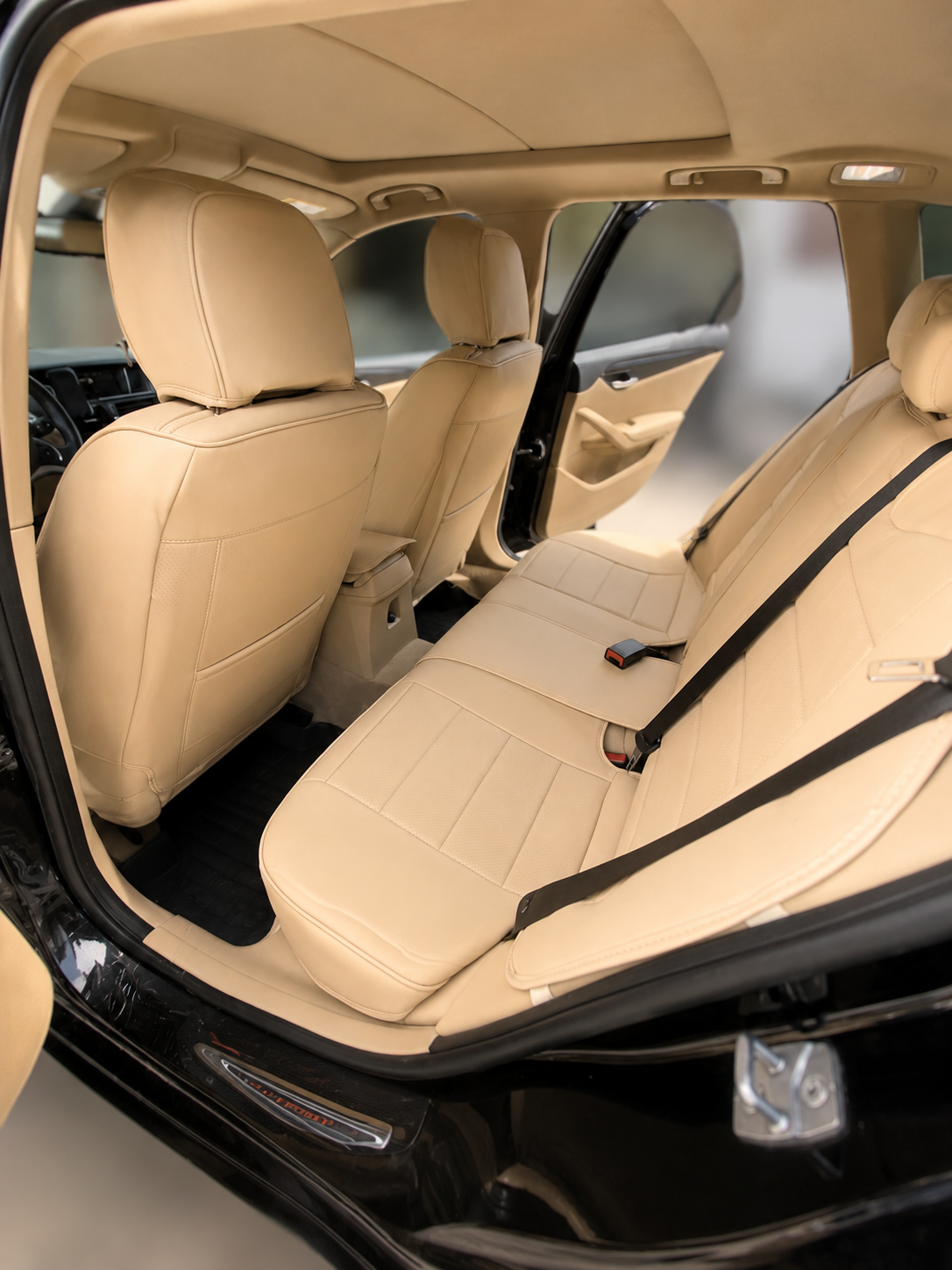 STAR5 Original Series Seat Covers (1st Gen) – Full Set for 5-Seater Sedans, SUVs & Trucks (Tan)