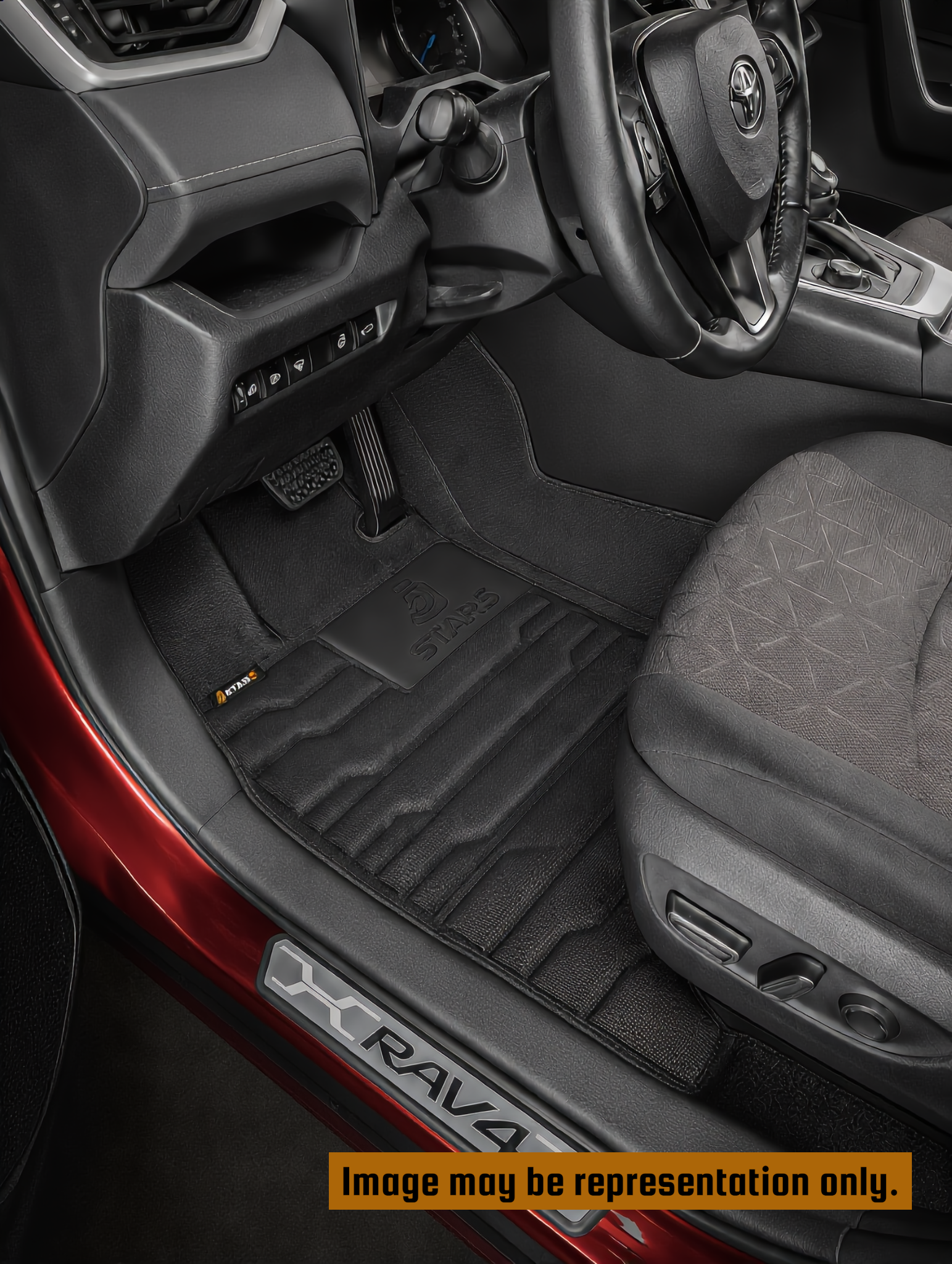 STAR5 2nd Gen MAX Custom-Fit All-Weather Floor Mats for 2021–2025 Nissan Rogue
